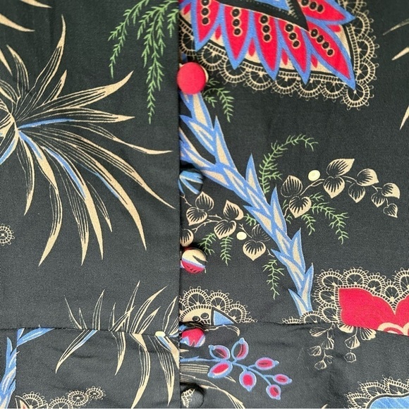 TUCKERNUCK Floral Paisley Sleeveless Button front Dress SZ M - Picture 3 of 6